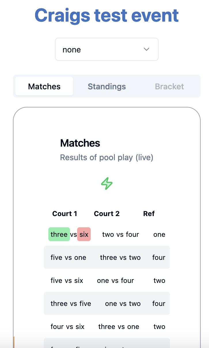 Matches